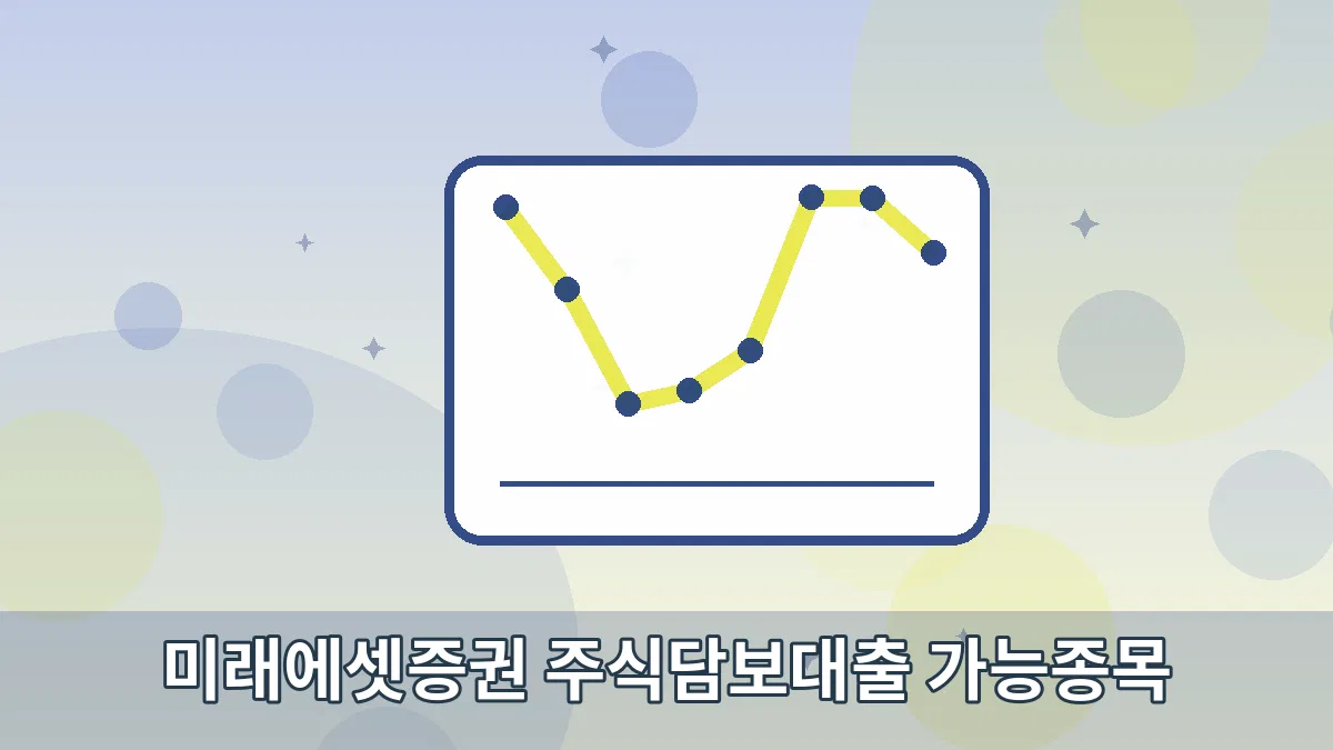 미래에셋증권 주식담보대출 가능종목 안내 이미지 5